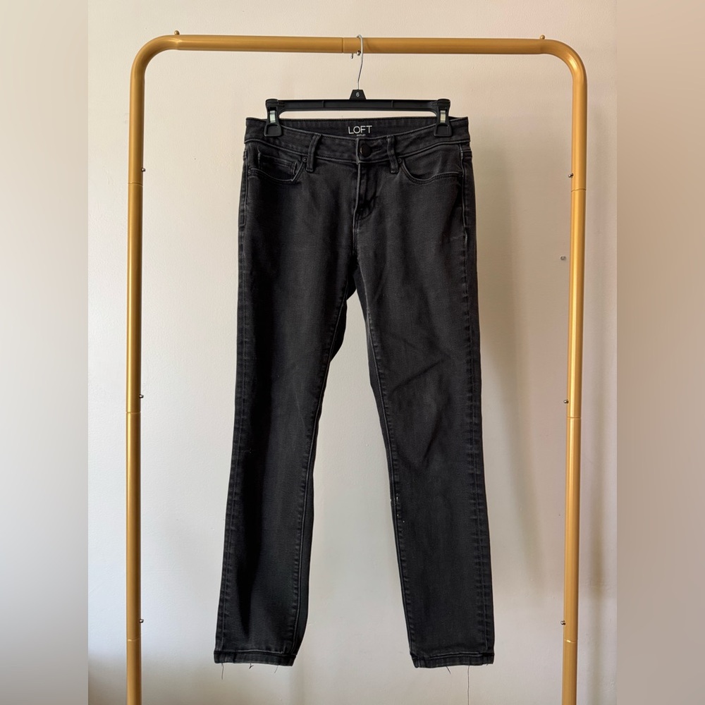 LOFT Black Denim Jeans